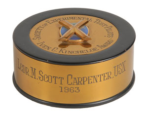 Lot #6091 Scott Carpenter’s Society of Experimental Test Pilots Award - Image 1