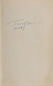 Lot #6039 Yuri Gagarin Signed Book
