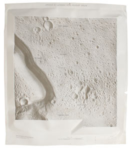 Lot #6384  Apollo 15 and 16 Topographic Models - Image 2