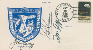 Lot #6238 Apollo 10 Signed Cover and Film - Image 2