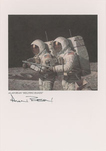 Lot #6320 Alan Bean Collection of Three Signed Items - Image 2