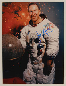 Lot #6354 James Lovell and Fred Haise Collection of Four Signed Items - Image 3