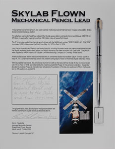 Lot #6458 Skylab 3 and 4 Flown Pencil Lead - Image 4