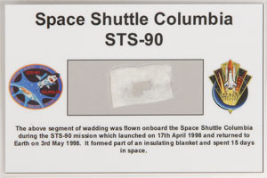 Lot #6518 Space Shuttle Flown Artifact Fragments - Image 5