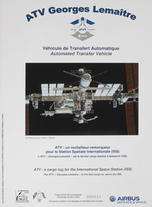 Lot #6543 ISS Flown Cover - Image 3