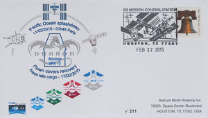Lot #6543 ISS Flown Cover - Image 4