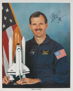 Lot #6528 Collection of (8) Space Shuttle Signed Photographs - Image 4