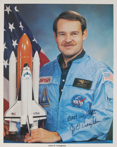 Lot #6528 Collection of (8) Space Shuttle Signed Photographs - Image 5