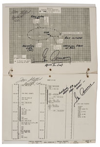 Lot #6232 Gene Cernan’s Apollo 10 Flown LM Abort and Rendezvous Manual - Image 3