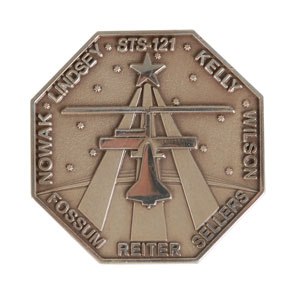 Lot #6512 STS-121 Robbins Medal - Image 1