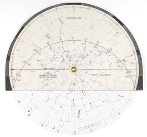 Lot #6121 Gemini 5 Flown Star Chart - Image 2