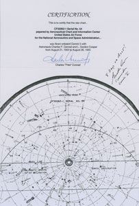Lot #6121 Gemini 5 Flown Star Chart - Image 3