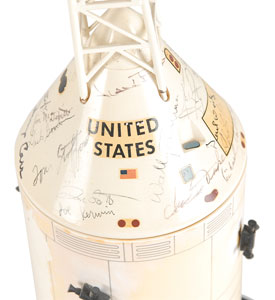 Lot #6159 Apollo and Skylab Astronaut Signed Hyatt CSM Model - Image 2