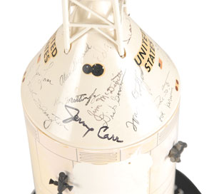 Lot #6159 Apollo and Skylab Astronaut Signed Hyatt CSM Model - Image 3