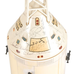 Lot #6159 Apollo and Skylab Astronaut Signed Hyatt CSM Model - Image 5