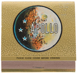 Lot #6341 Dave Scott’s Apollo 13 Pre-Launch Matchbook - Image 1