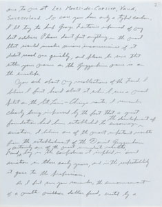 Lot #6007 Charles Lindbergh Autograph Letter Signed - Image 2