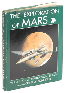 Lot #6026 Wernher von Braun 1956 Signed Book - Image 2