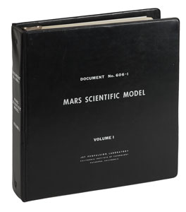 Lot #6554  Mars Scientific Model Manual - Image 1
