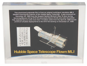 Lot #6532 Hubble Flown Insulation Blanket Film - Image 2