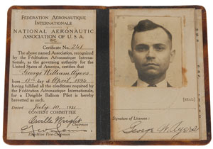 Lot #6001  Early WWI and WWII Aviation Pilot’s Archive - Image 2