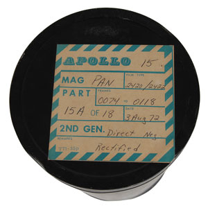 Lot #6383 Apollo 15 SIMBAY Film and Canister