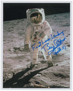 Lot #418 Buzz Aldrin - Image 1