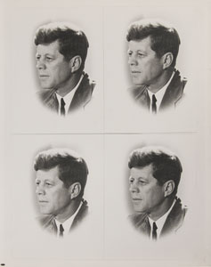 Lot #42 John F. Kennedy Funeral Prayer Cards - Image 1