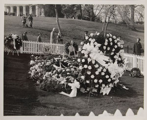 Lot #45 John F. Kennedy Kennedy Set of Three Funeral Photographs - Image 1