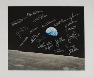 Lot #432 Astronauts: Earthrise - Image 1