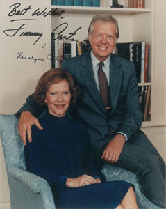 Lot #189 Jimmy and Rosalynn Carter - Image 1