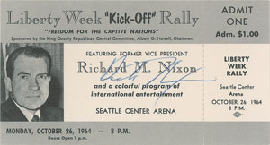 Lot #177 Richard Nixon - Image 1