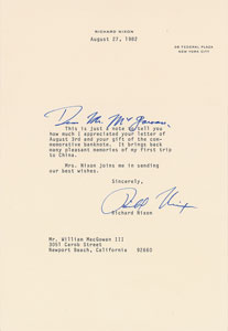 Lot #179 Richard Nixon - Image 2
