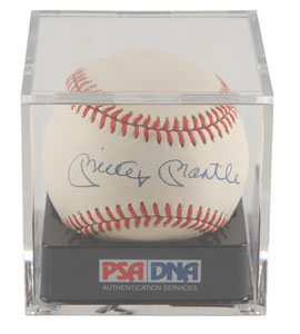 Lot #947 Mickey Mantle