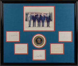 Lot #221 Five Presidents - Image 1