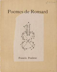Lot #626 Francis Poulenc - Image 1