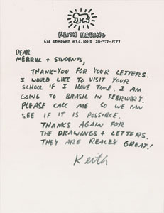 Lot #473 Keith Haring - Image 1