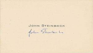 Lot #604 John Steinbeck - Image 1