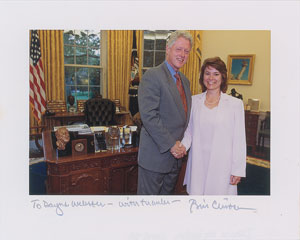 Lot #202 Bill Clinton - Image 1