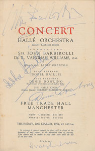 Lot #679 Ralph Vaughan Williams