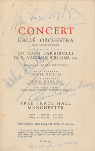 Lot #679 Ralph Vaughan Williams - Image 1