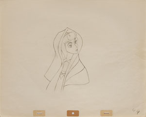 Lot #533 Briar Rose production drawing from Sleeping Beauty - Image 1