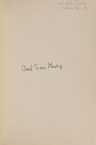 Lot #601 Carl Sandburg - Image 4