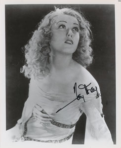 Lot #924 Fay Wray