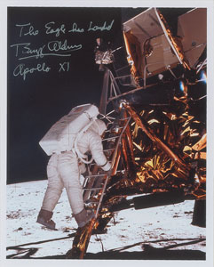 Lot #420 Buzz Aldrin - Image 1