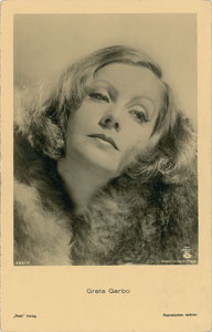 Lot #858 Greta Garbo