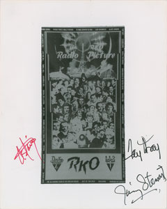 Lot #818  RKO Actors - Image 1