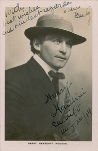 Lot #816 Harry Houdini
