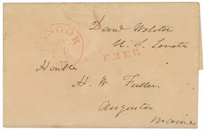 Lot #346 Daniel Webster - Image 1
