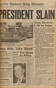 Lot #39 John F. Kennedy Assassination Newspapers - Image 5
